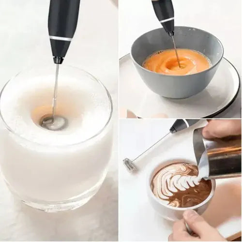 Espumador de Leche Eléctrico Recargable USB ( café cremoso en segundos🤤)