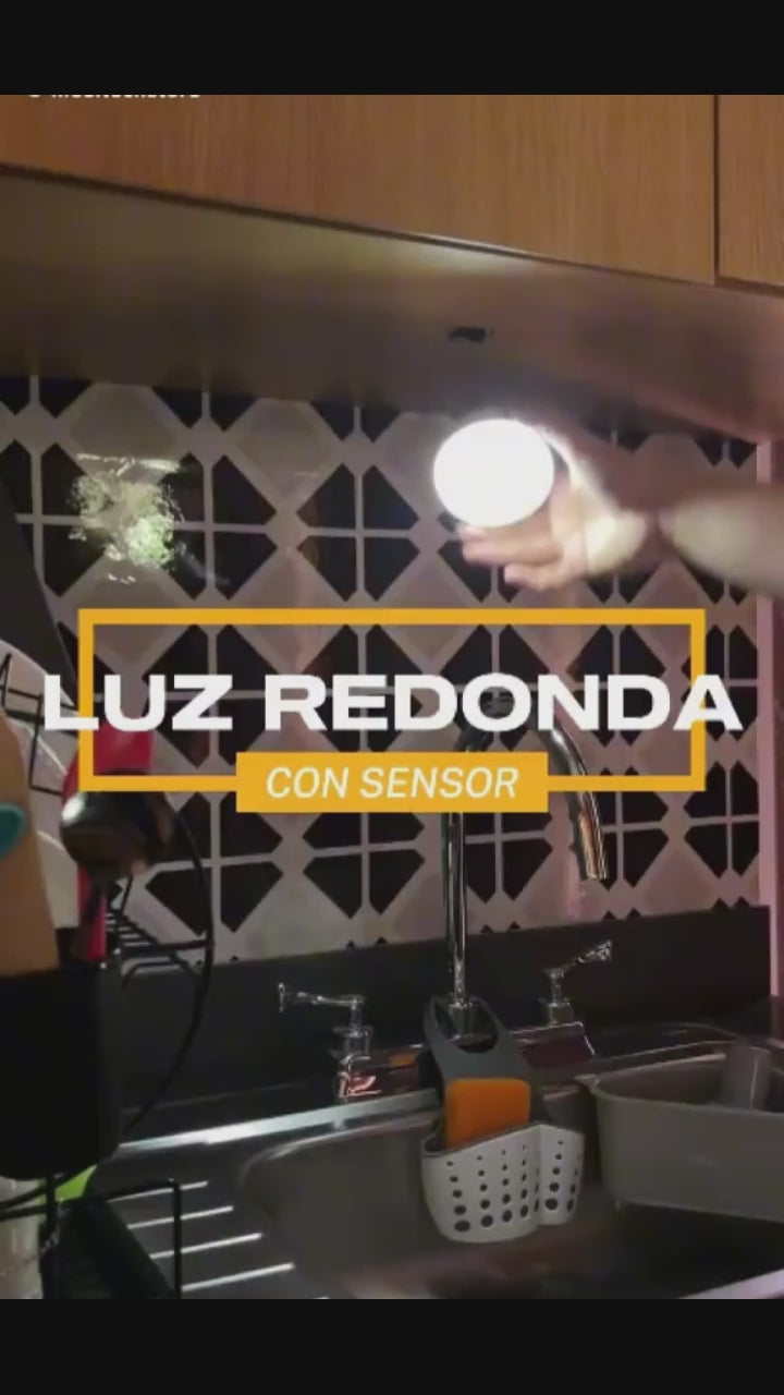 lampara led recargable, magnética con sensor de movimiento para closets, cocina y escaleras