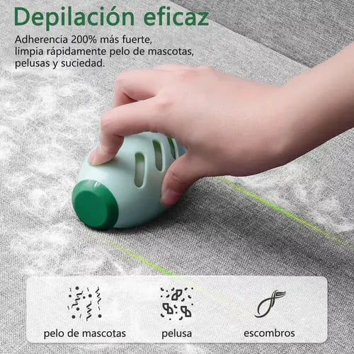 Rodillo Quita Motas Pelos Pelusa Reutilizable