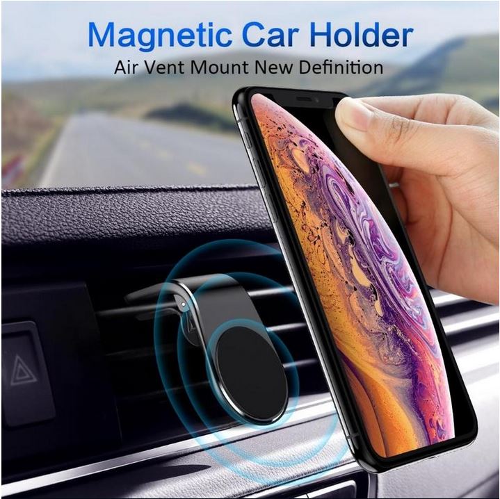 Soporte magnético para celular en tu carro con fijación fuerte